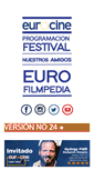 Mobile Screenshot of festivaleurocine.com